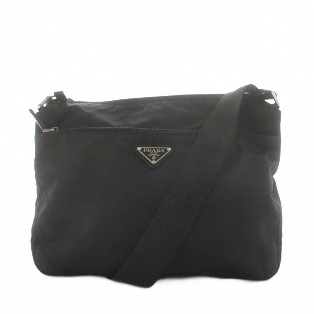 プラダ PRADA 三角プレート トライアングルロゴ ショルダーバッグ