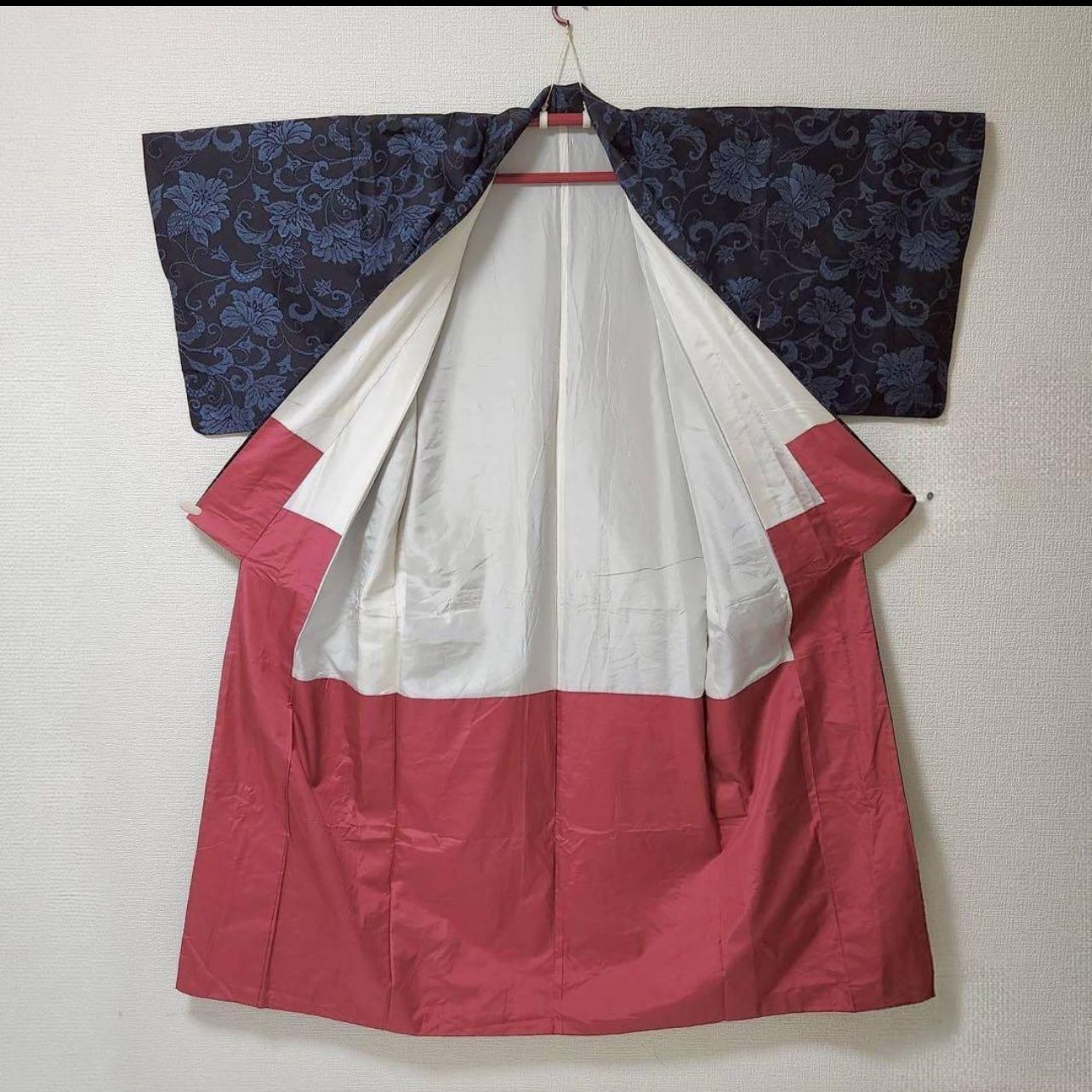 逸品 正絹 大島紬 小紋 鳥羽色 フルセット 四点 - メルカリ