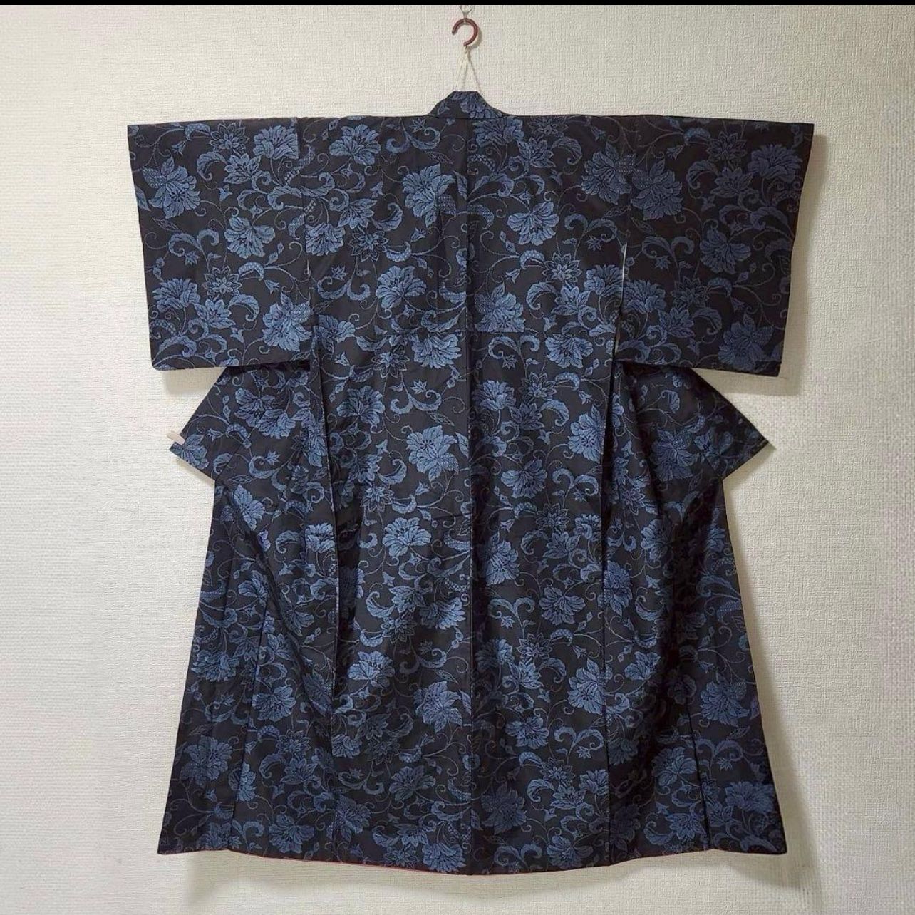 逸品 正絹 大島紬 小紋 鳥羽色 フルセット 四点 - メルカリ