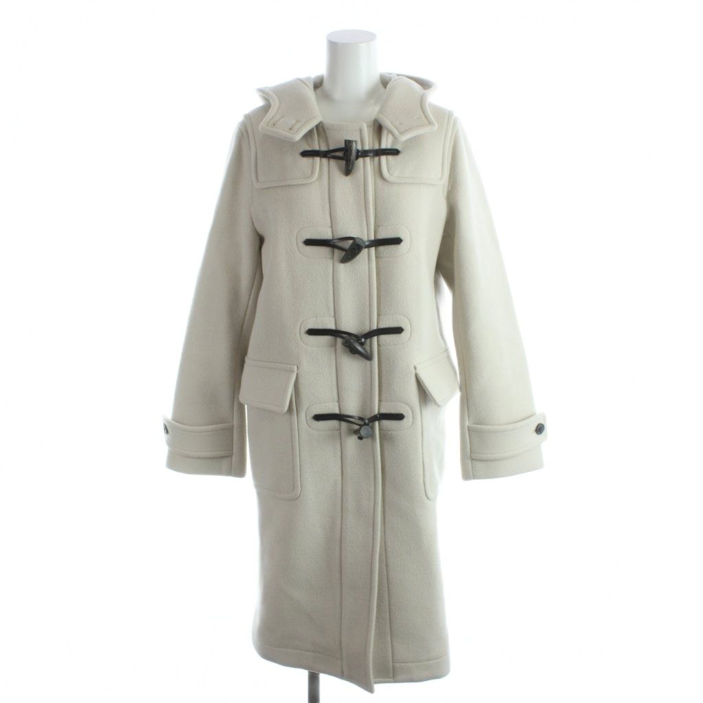 イエナ IENA 19AW ダッフルコート ロング フード 38 ベージュ /AP