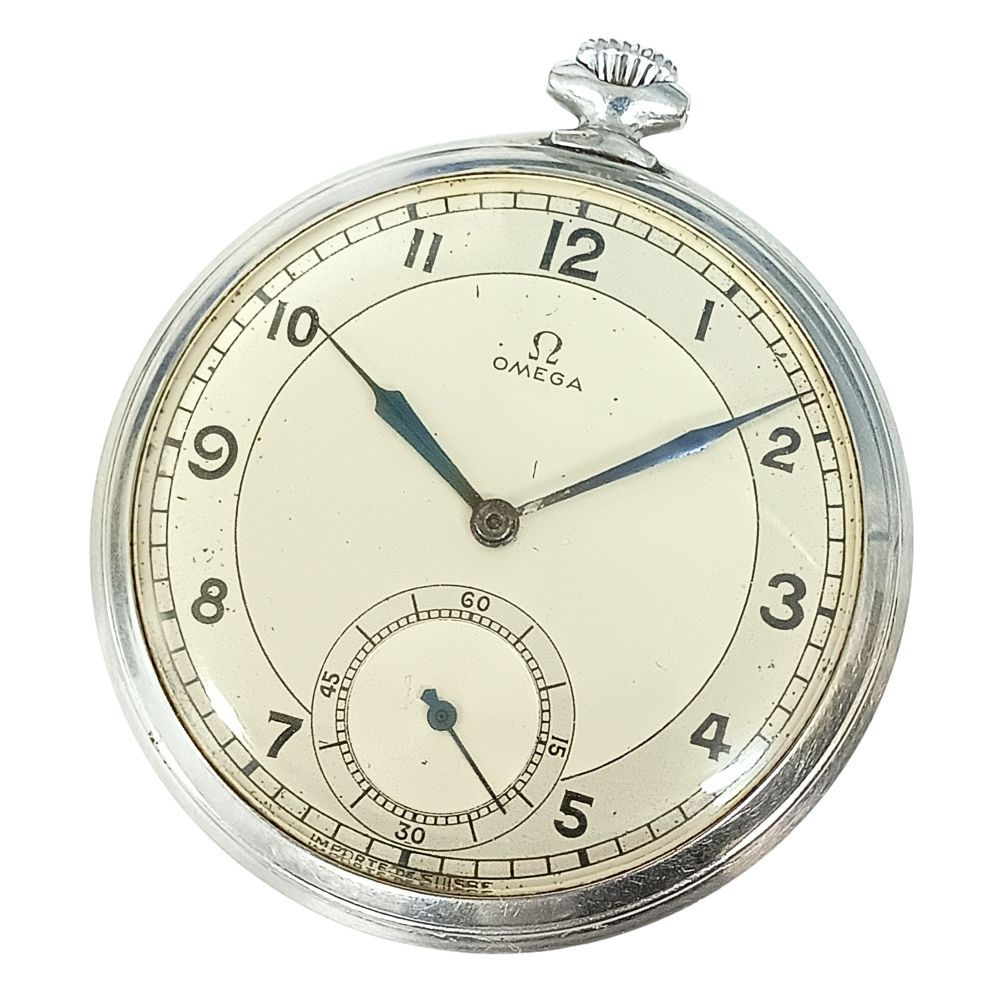 OMEGA オメガ スモールセコンド 手巻き 懐中時計 正規品 / C1023