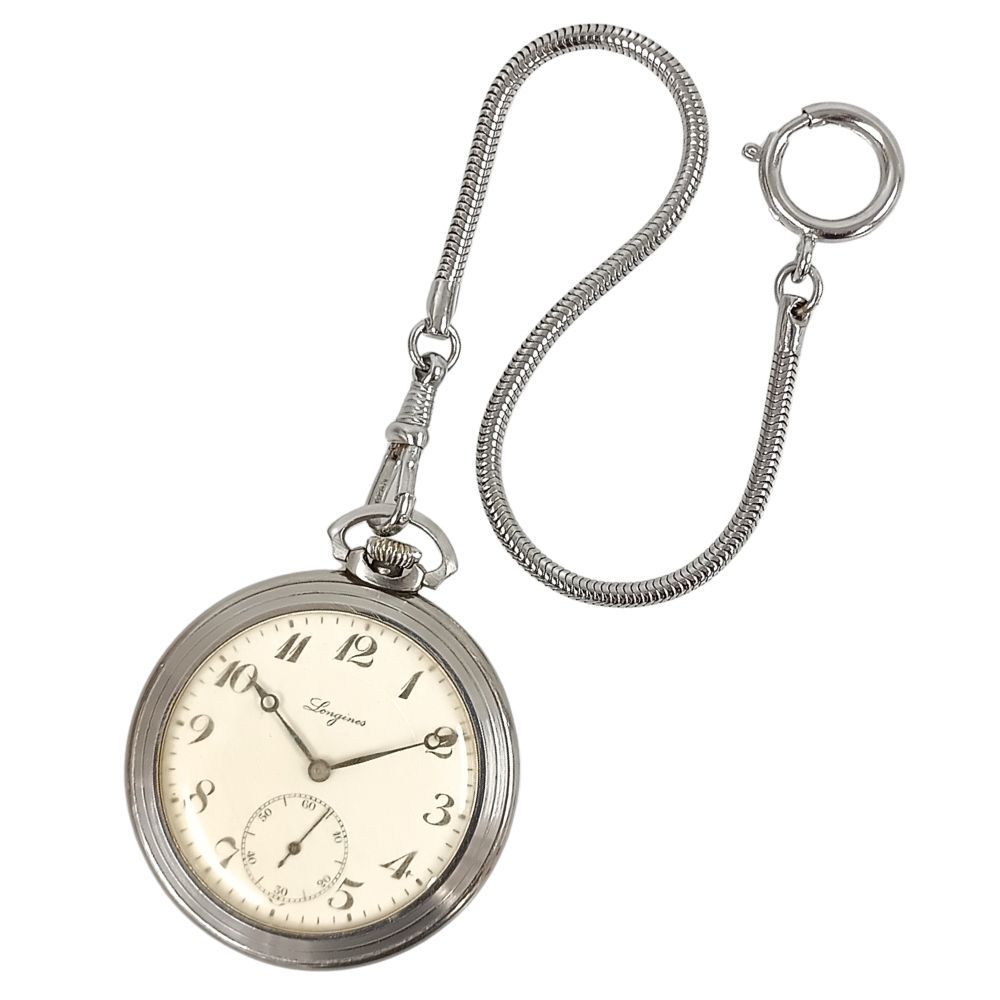 LONGINES ロンジン スモールセコンド 手巻き 懐中時計 正規品 / C1037