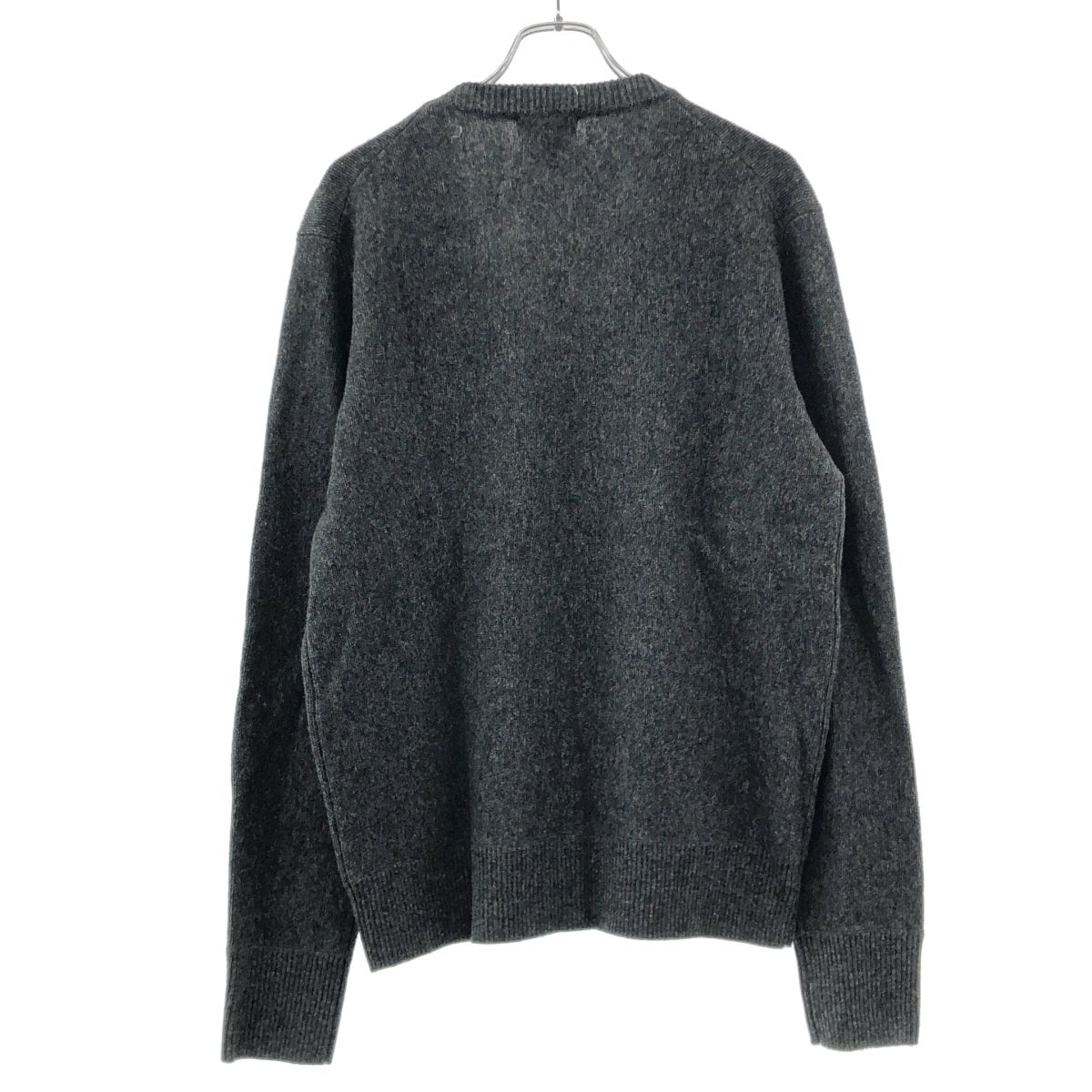 LINDER SPORT リンダースポーツ Thin u-neck ニットセーター  グレー M