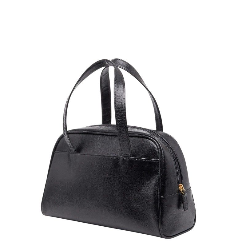 ジバンシー 4Gロゴ ミニボストン バンドバッグ ブラック レザー