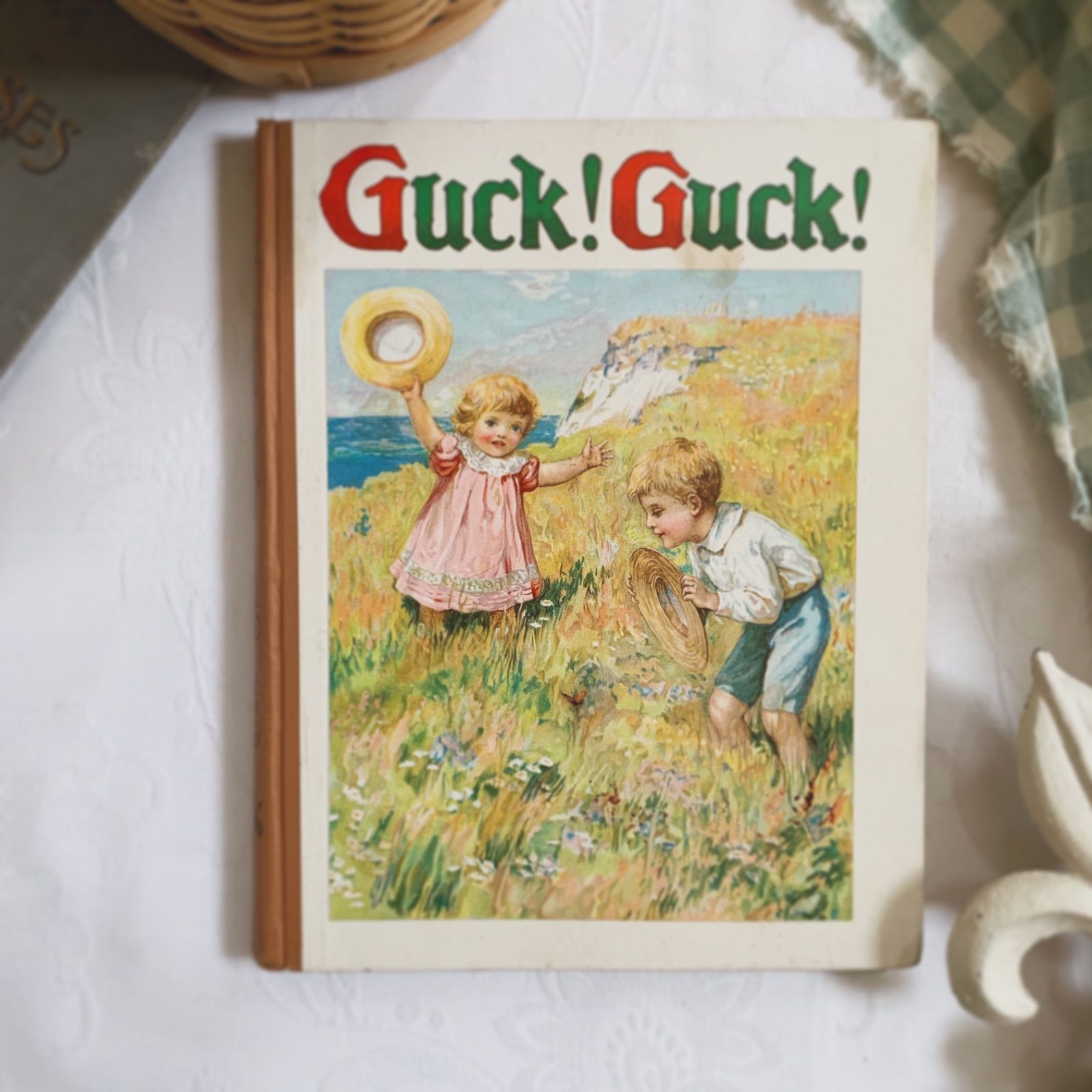 19世紀末〜20世紀初頭頃出版-年代物の素敵な印刷による挿画- ドイツ