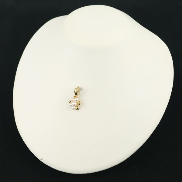 TASAKI タサキ リング ベビーパール 真珠 5.0mm ダイヤ ダイヤモンド