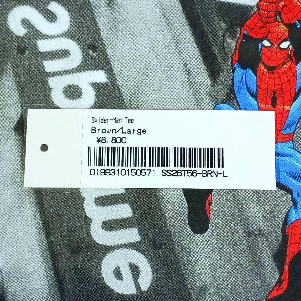 SUPREME シュプリーム 26SS Spider Man Tee スパイダーマン Tシャツ