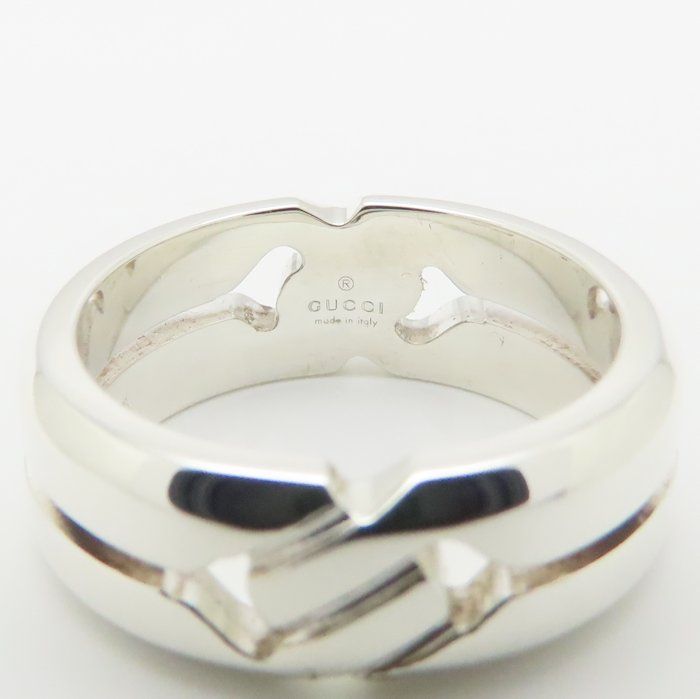 GUCCI グッチ ノットインフィニティ リング 指輪 #11 10号 シルバー925