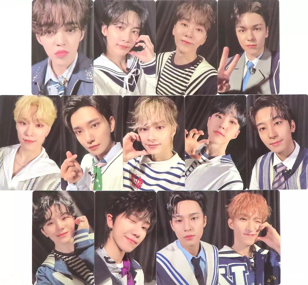 中古】キャラカード [単品] SEVENTEEN フォトカードセット(13枚組