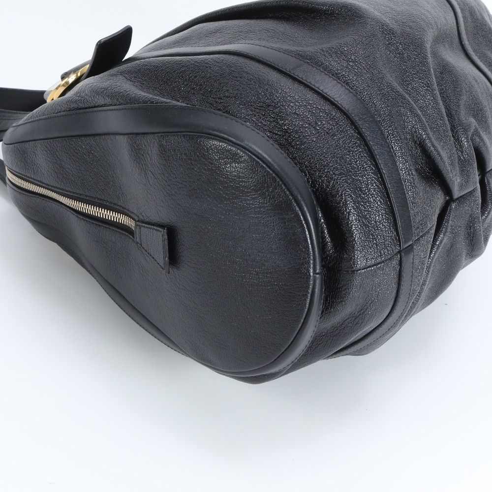 極美品 ブルガリ チャンドラ レザー トート バッグ 肩掛け ショルダー