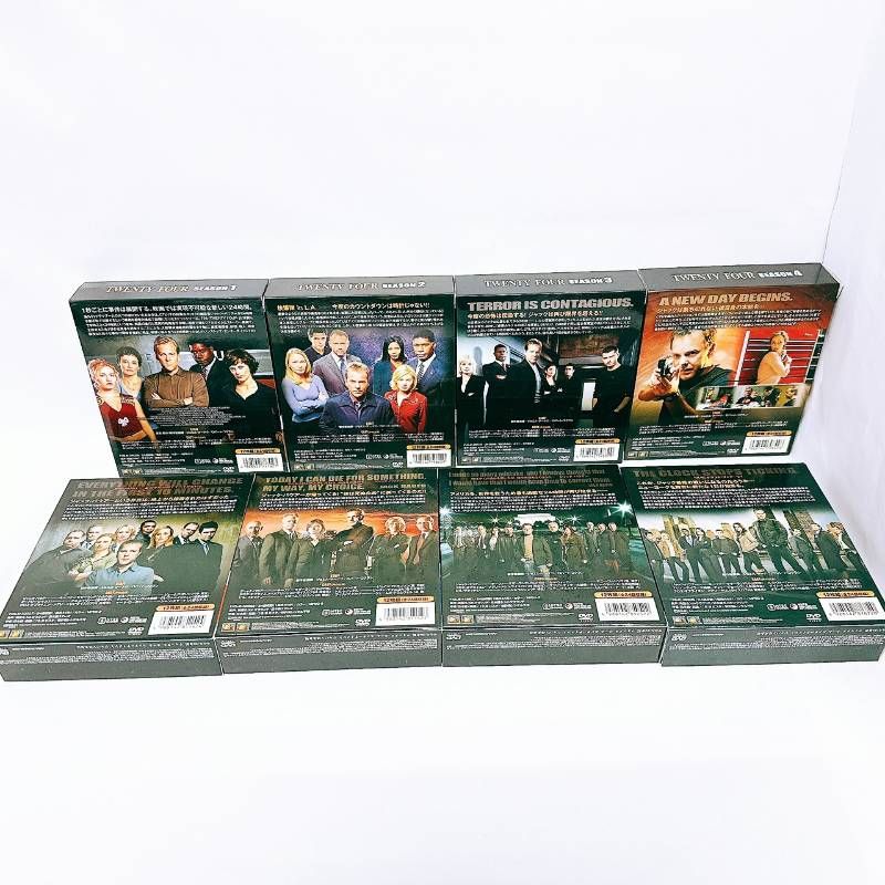 豪華全巻セット】24 TWENTY FOUR シーズン1-8 DVD コンプリート
