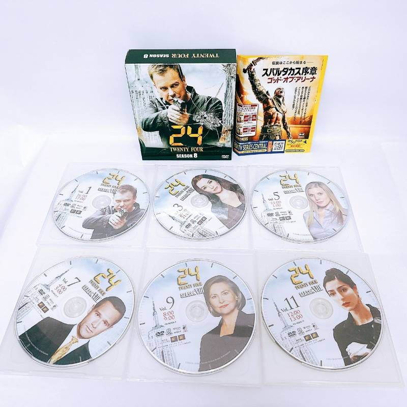 豪華全巻セット】24 TWENTY FOUR シーズン1-8 DVD コンプリート