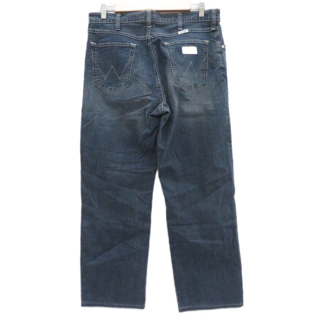 Wrangler デニムジーンズ 濃紺 ストレート Wrangler ラングラー 