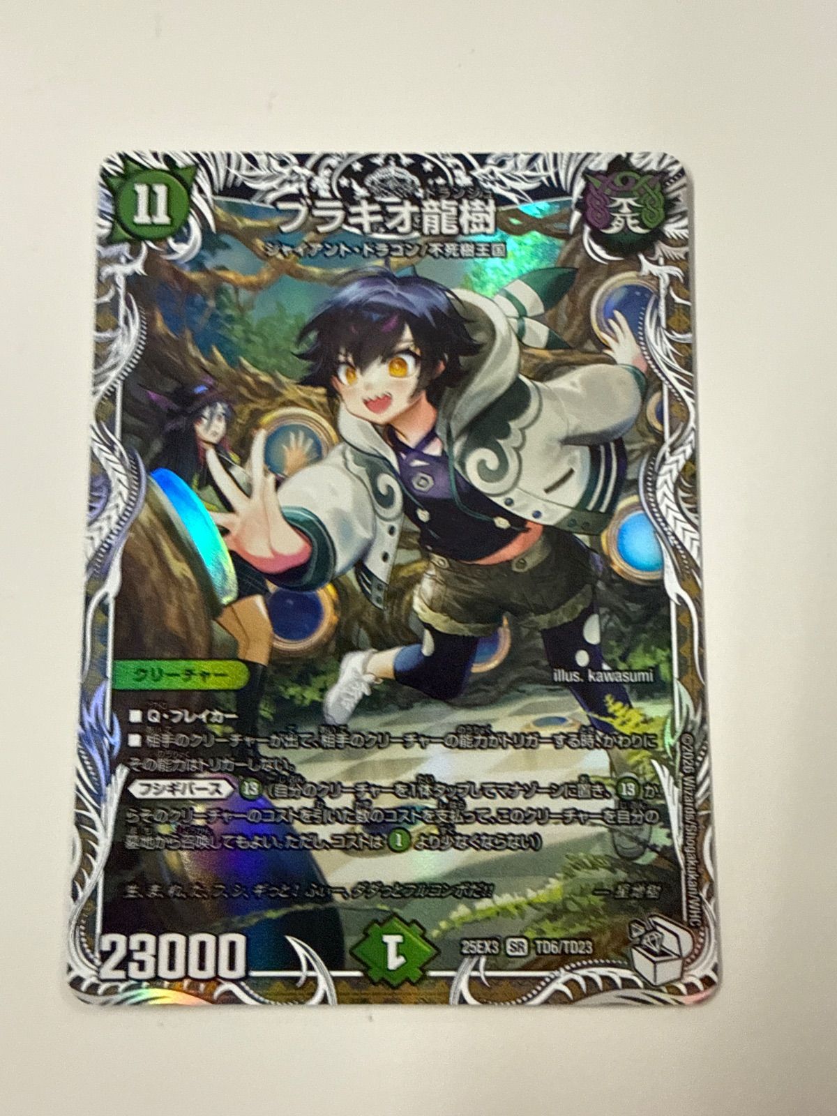 デュエルマスターズ ブラキオ龍樹 キャラトレジャー 2枚 - メルカリ