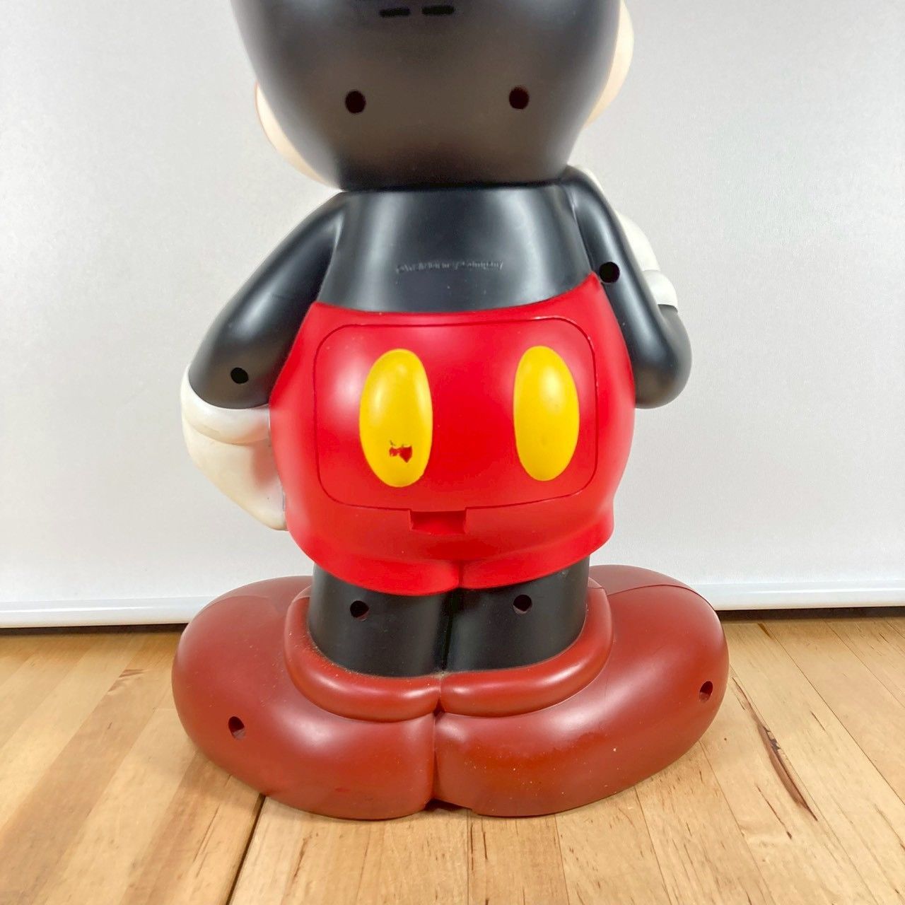 ☆極美品☆ヴィンテージ レトロ ミッキーマウス　Disney Timeウェイクアップ　置時計 ミッキーマウス　Disney Timeウェイクアップ　置時計