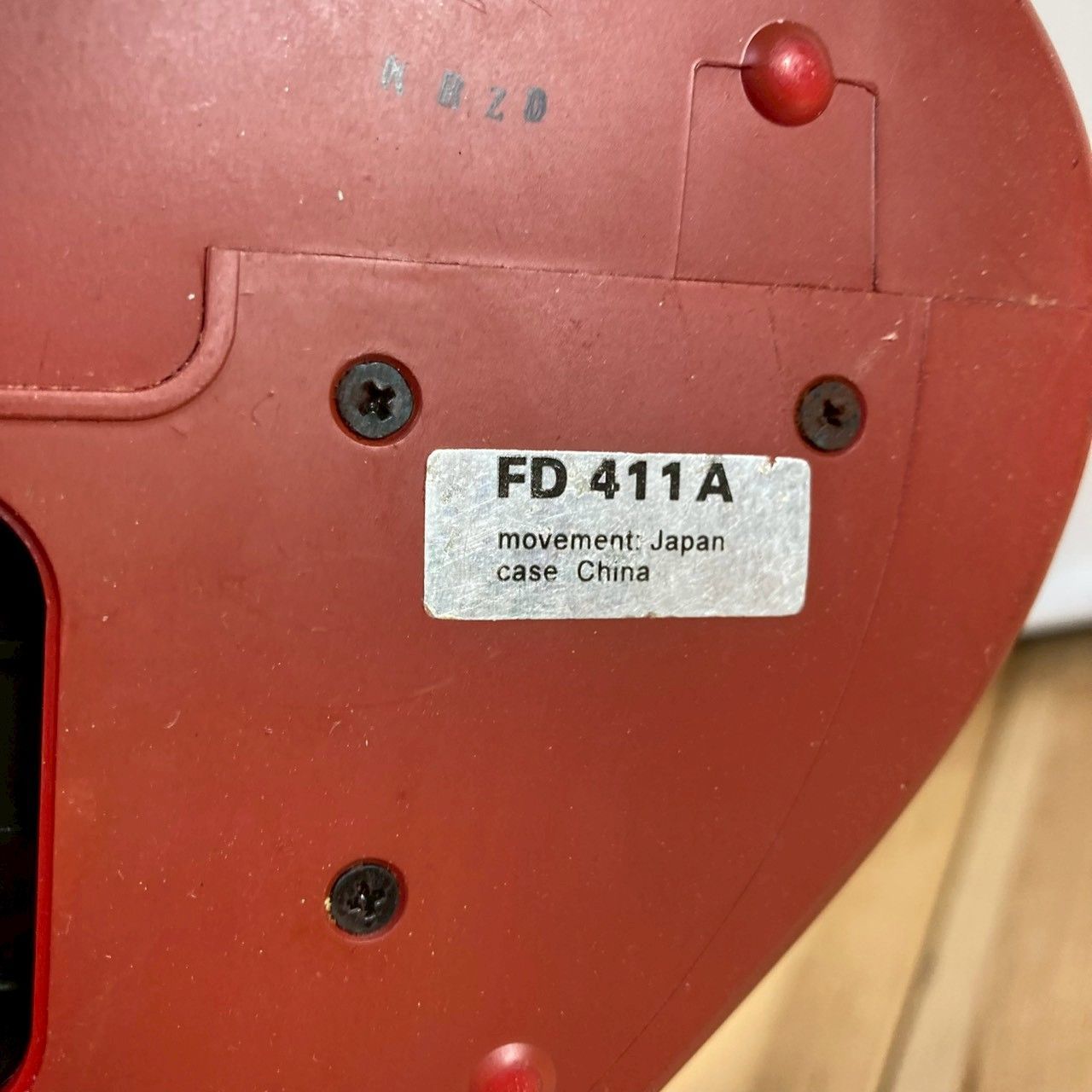 ☆極美品☆ヴィンテージ レトロ ミッキーマウス　Disney Timeウェイクアップ　置時計 ミッキーマウス　Disney Timeウェイクアップ　置時計