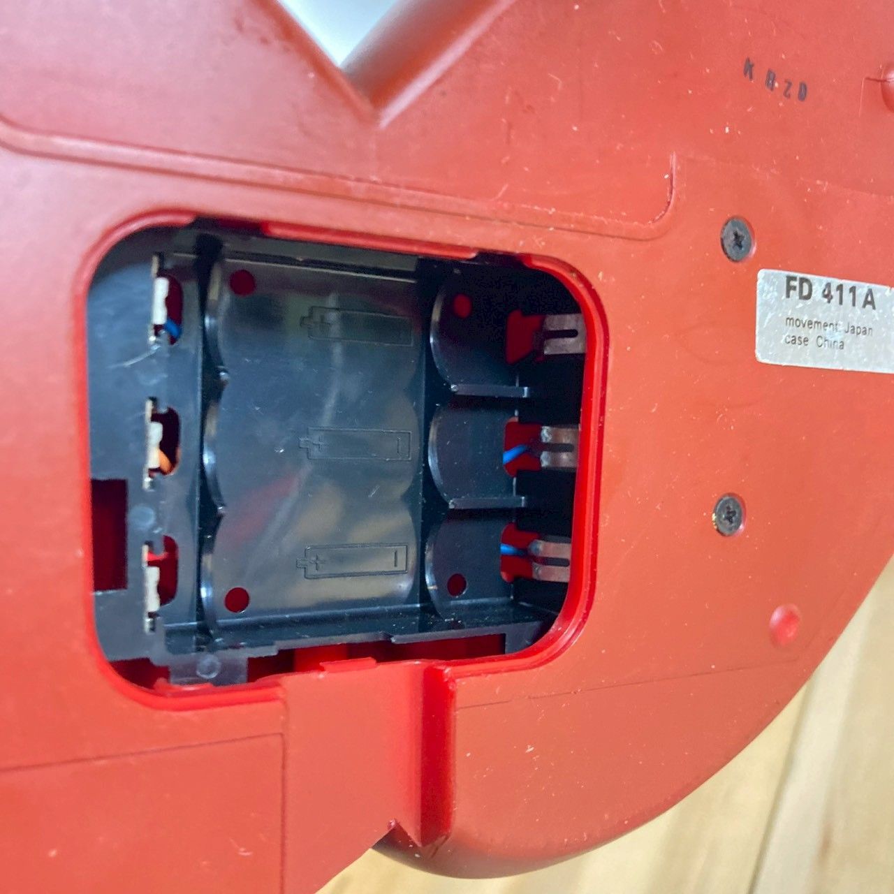 ☆極美品☆ヴィンテージ レトロ ミッキーマウス　Disney Timeウェイクアップ　置時計 ミッキーマウス　Disney Timeウェイクアップ　置時計