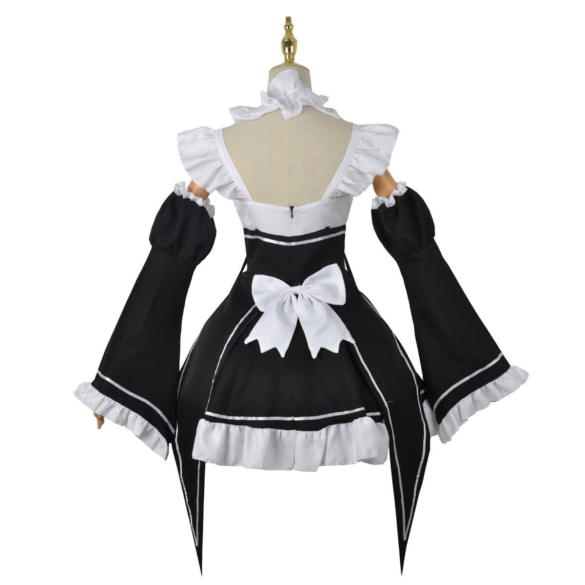 新着商品】[NIUKACOS] レム ラム コスプレ ウィッグ付き Re:0から 