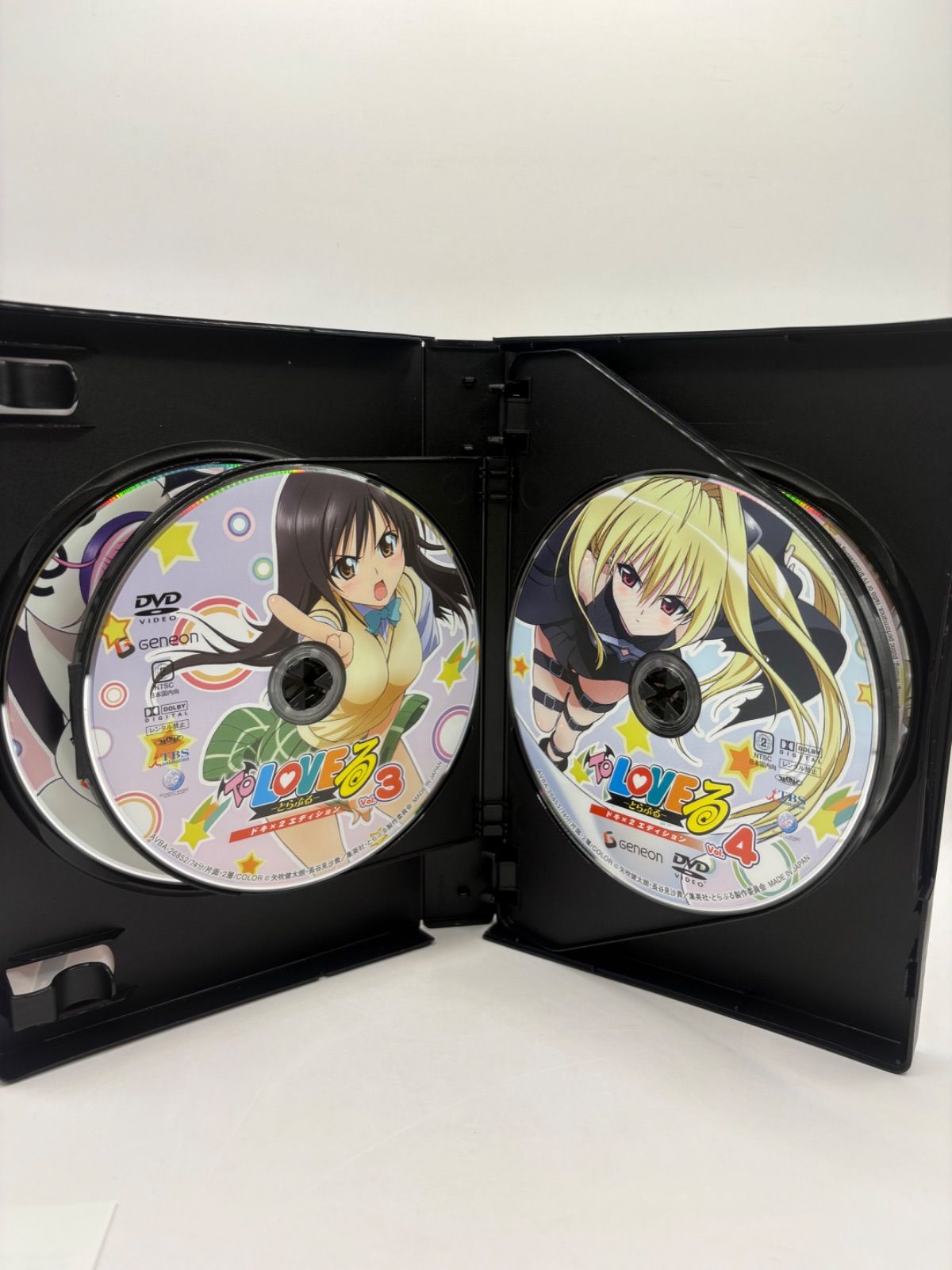 LOVEる とらぶる DVD-BOX 2点セット To LOVEる とらぶる DVD-BOX 1・2 セット 全話＋OVA収録 アニメDVD