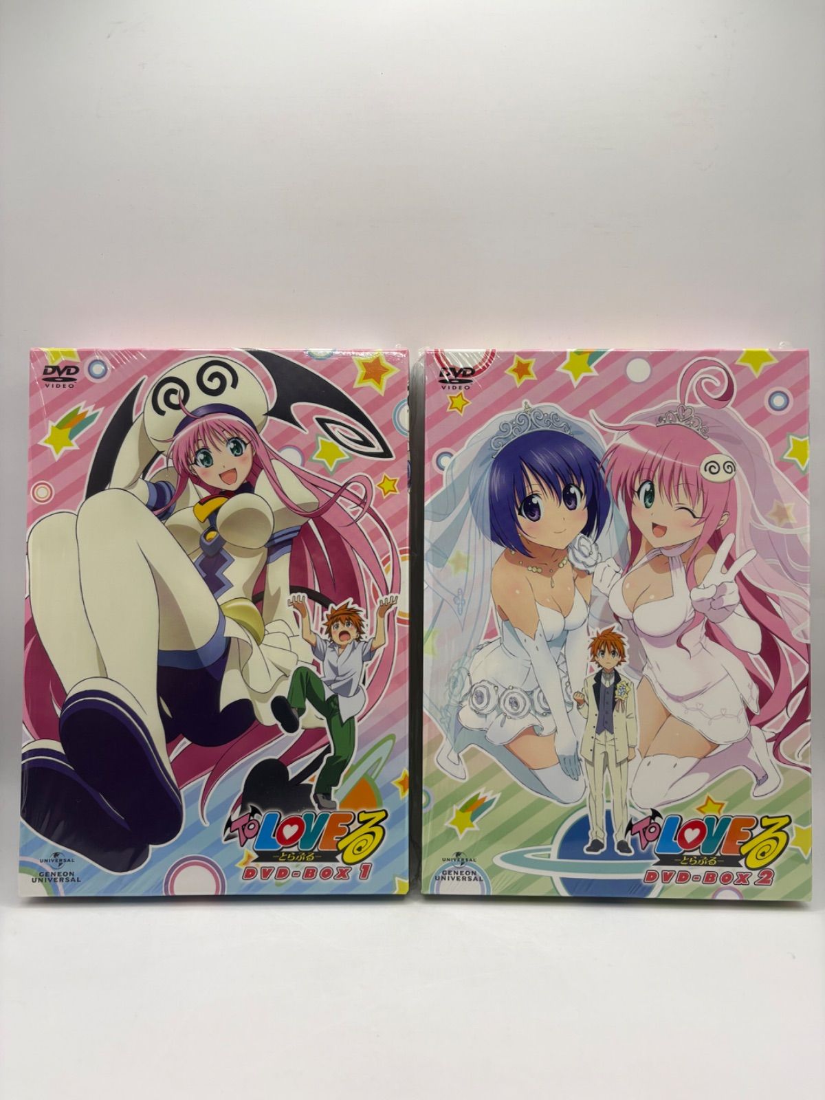 To LOVEる とらぶる DVD-BOX 1・2 セット 全話＋OVA収録 アニメDVD 