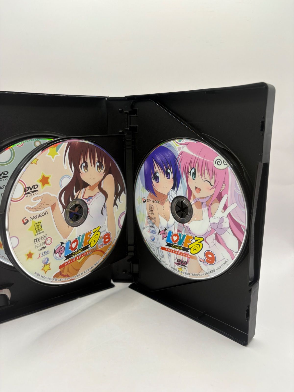 LOVEる とらぶる DVD-BOX 2点セット To LOVEる とらぶる DVD-BOX 1・2 セット 全話＋OVA収録 アニメDVD