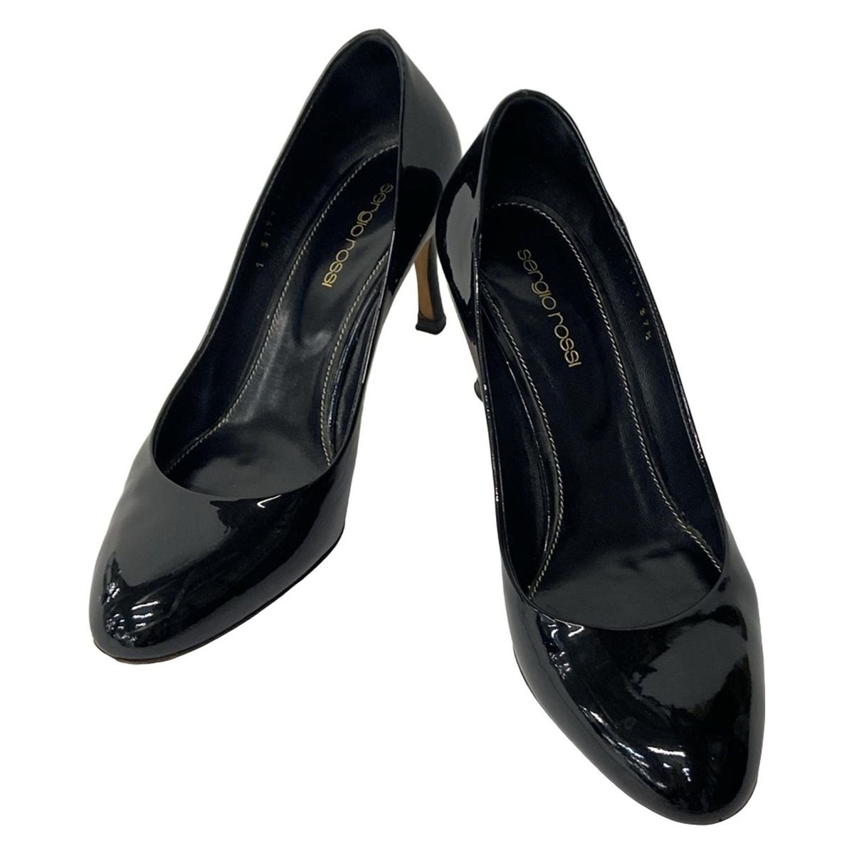 sergio rossi(セルジオロッシ) パンプス 37 1/2 レディース - 黒