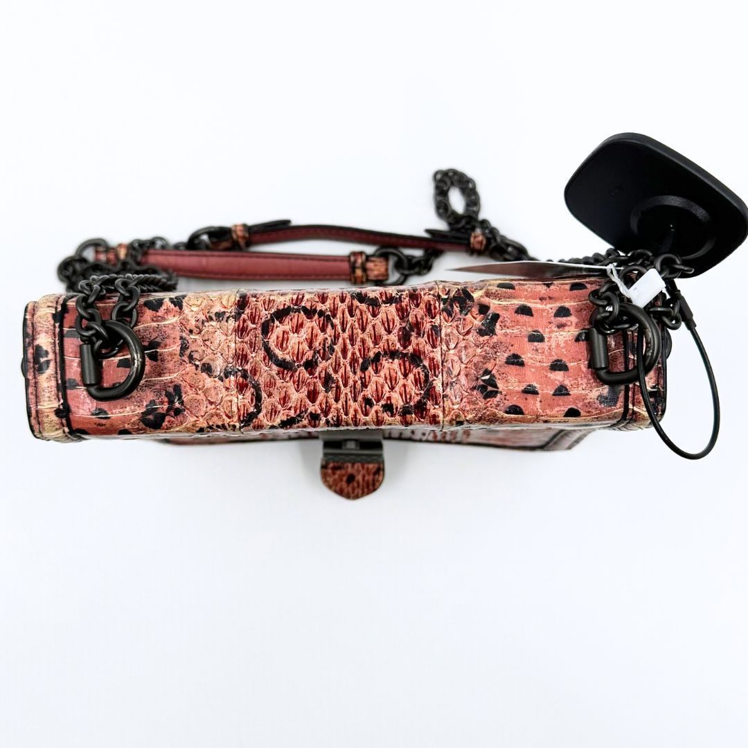 美品】Bottega Veneta パイソン イントレチャート 2WAY チェーン