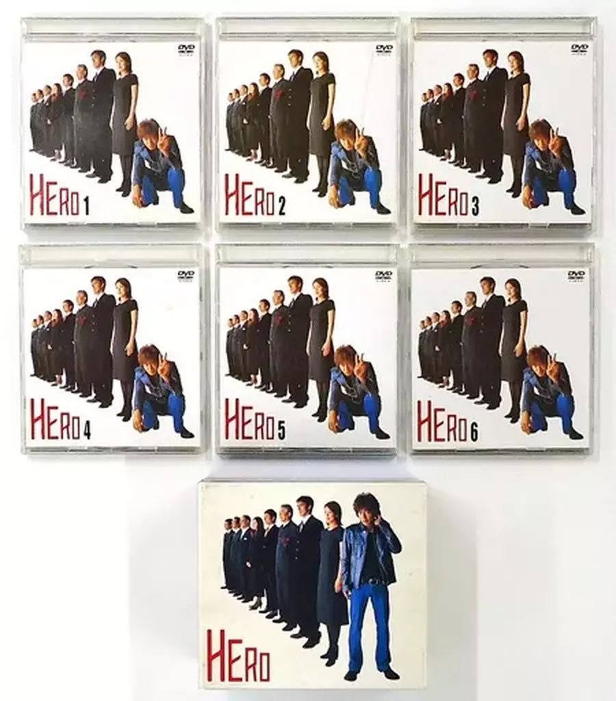 中古】国内TVドラマDVD HERO 全6巻セット(全巻収納BOX付き) - メルカリ