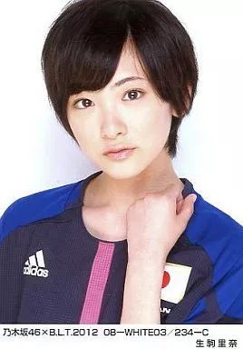 中古】生写真(乃木坂46) 生駒里奈/乃木坂46×B.L.T.2012 08-WHITE03/234