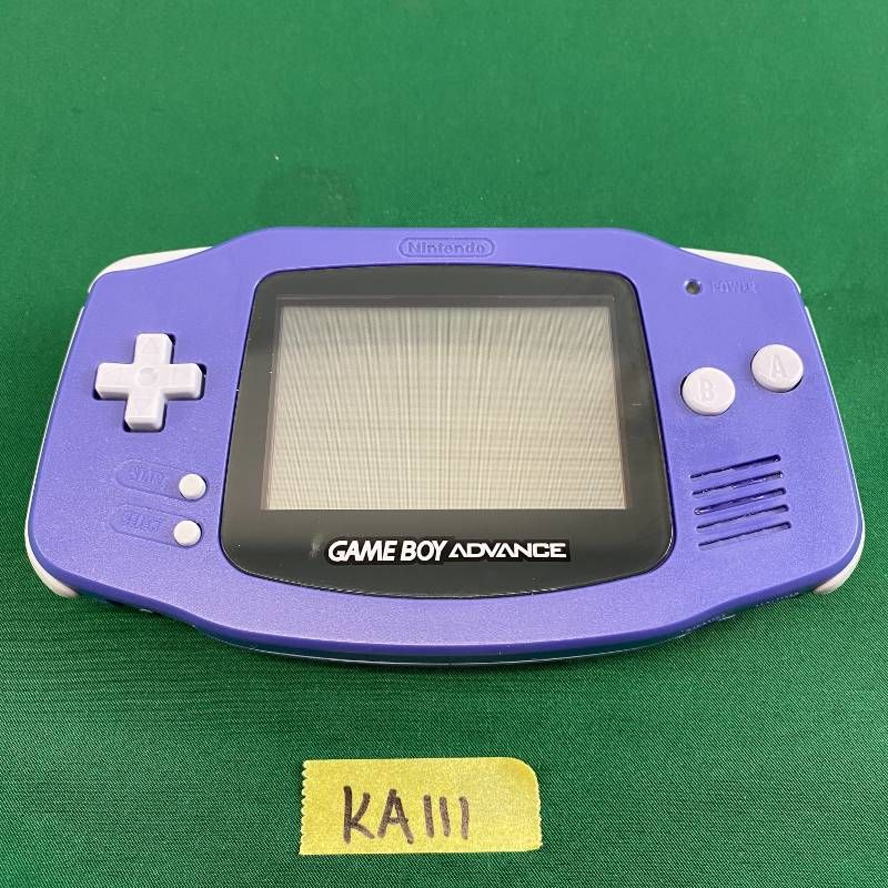 ◇KA111【美品】Nintendo GAMEBOY ADVANCE AGB-001 バイオレット 本体