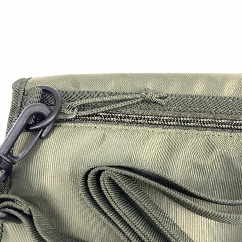 中古】HUMAN MADE スモールショルダーバッグ オリーブ[92