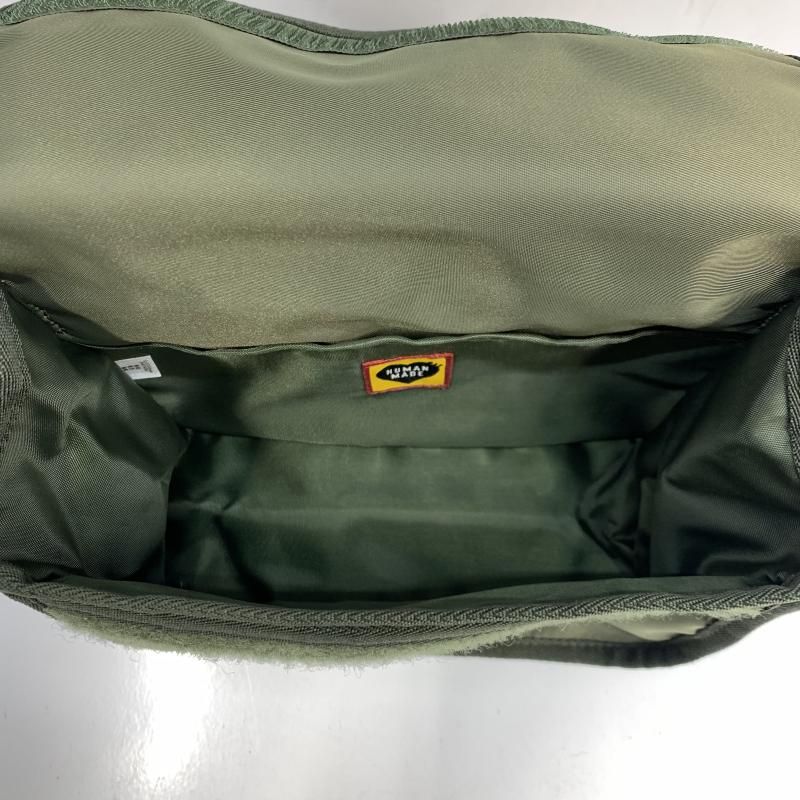 中古】HUMAN MADE スモールショルダーバッグ オリーブ[92