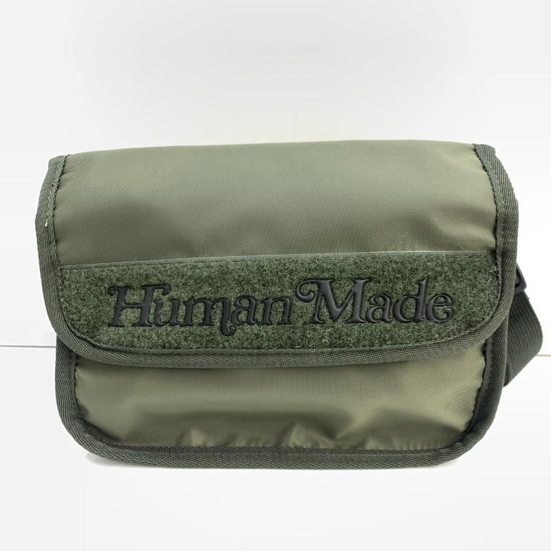 中古】HUMAN MADE スモールショルダーバッグ オリーブ[92