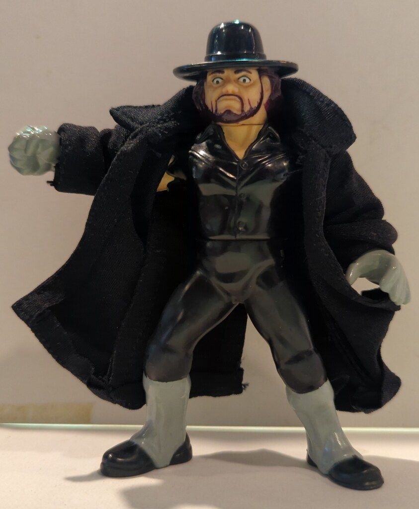 HASBRO OFFICIAL WWF アンダーテイカー WWF Undertaker Hasbro (Red