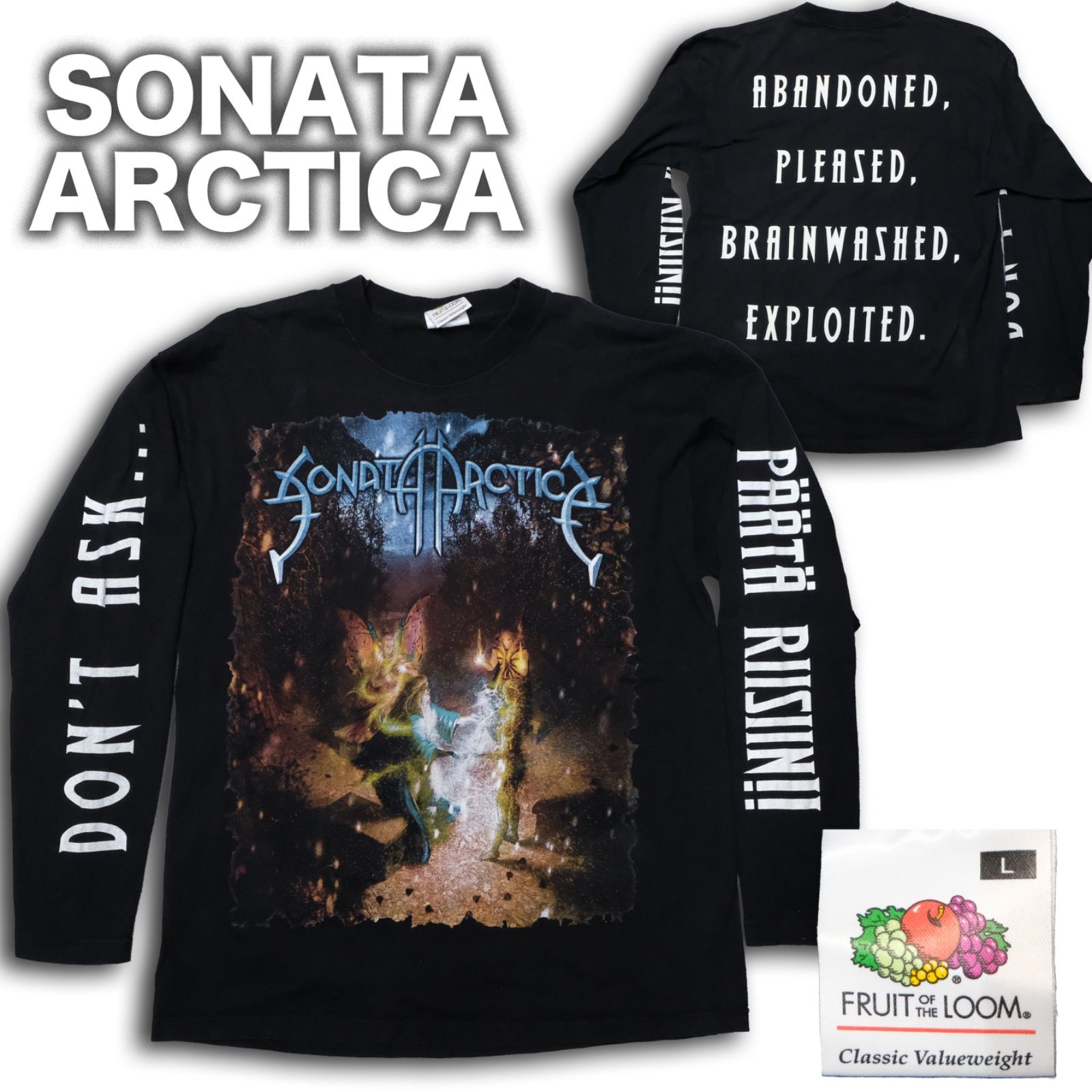 00's SONATA ARCTICA Winterheart's Guild ロングスリーブTシャツ L