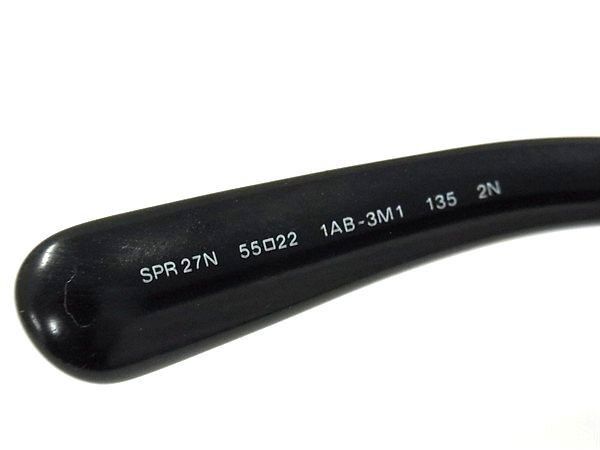 PRADA プラダ アイウェア バロック サングラス SPR27N ブラック