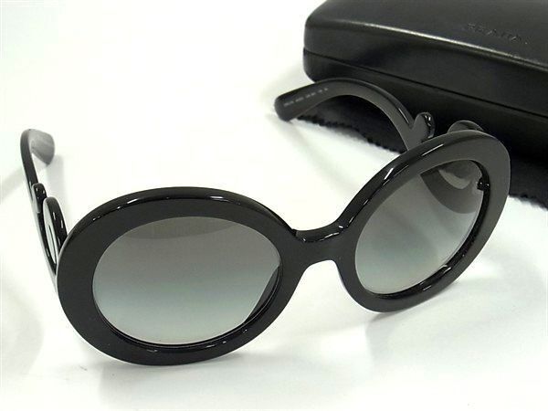 PRADA プラダ アイウェア バロック サングラス SPR27N ブラック