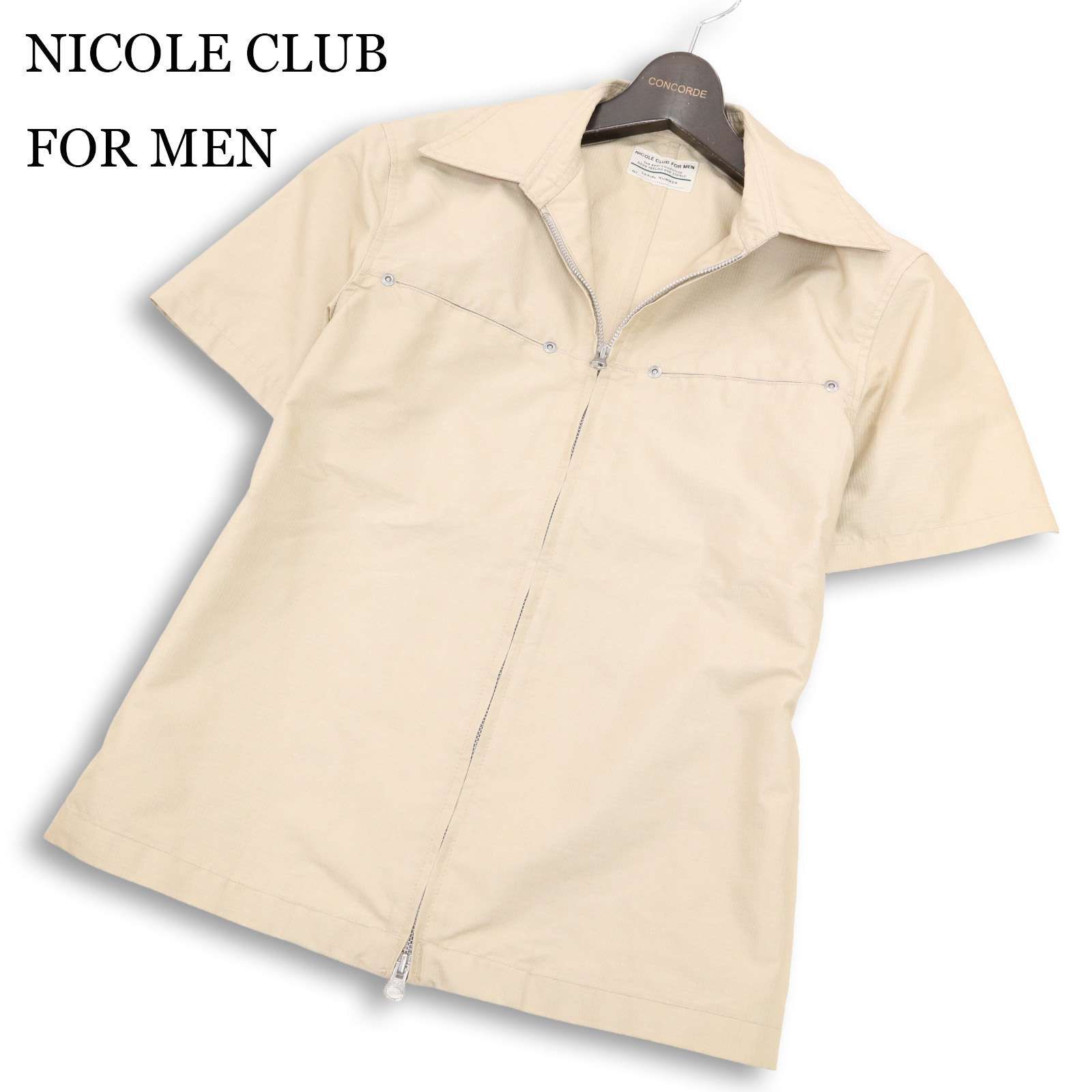美品 Y2K 00s☆ NICOLE CLUB FOR MEN ニコルクラブ フォーメン 春夏