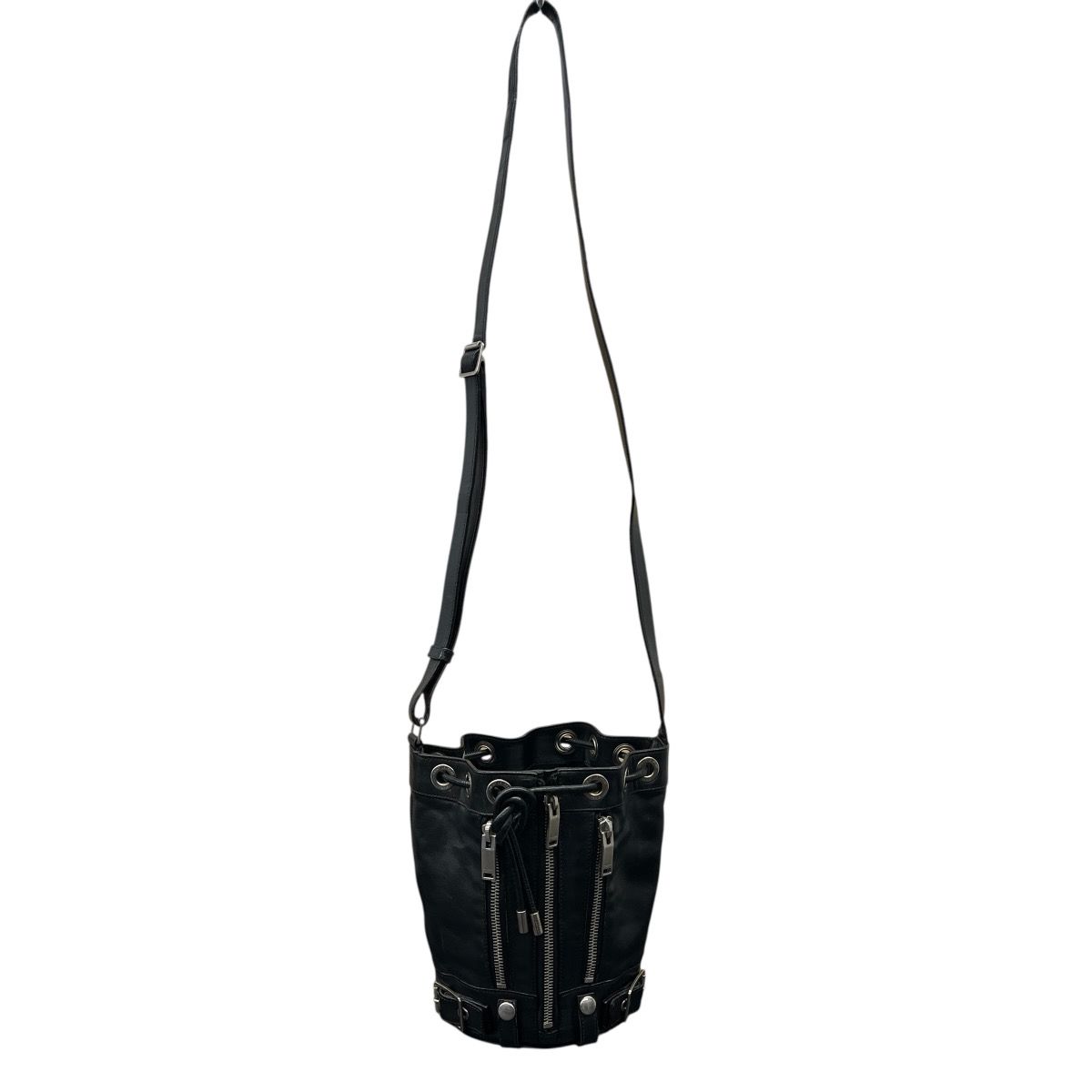 SAINT LAURENT 希少 サンローラン エディ期 ライダース バケット