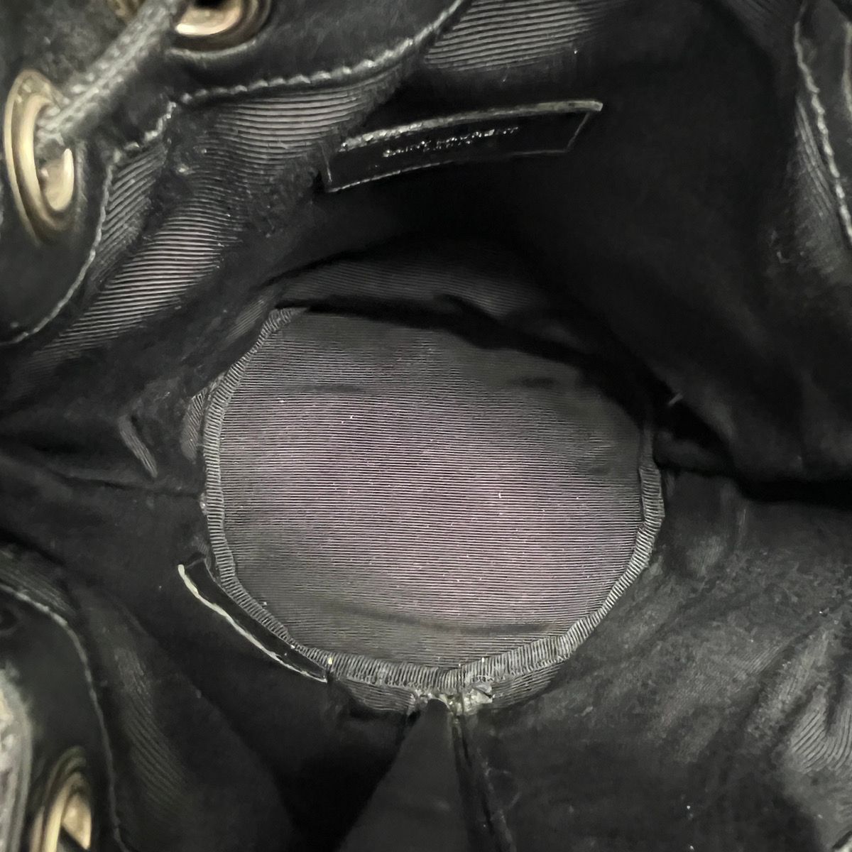 SAINT LAURENT 希少 サンローラン エディ期 ライダース バケット