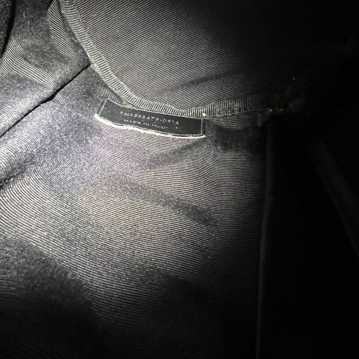 SAINT LAURENT 希少 サンローラン エディ期 ライダース バケット