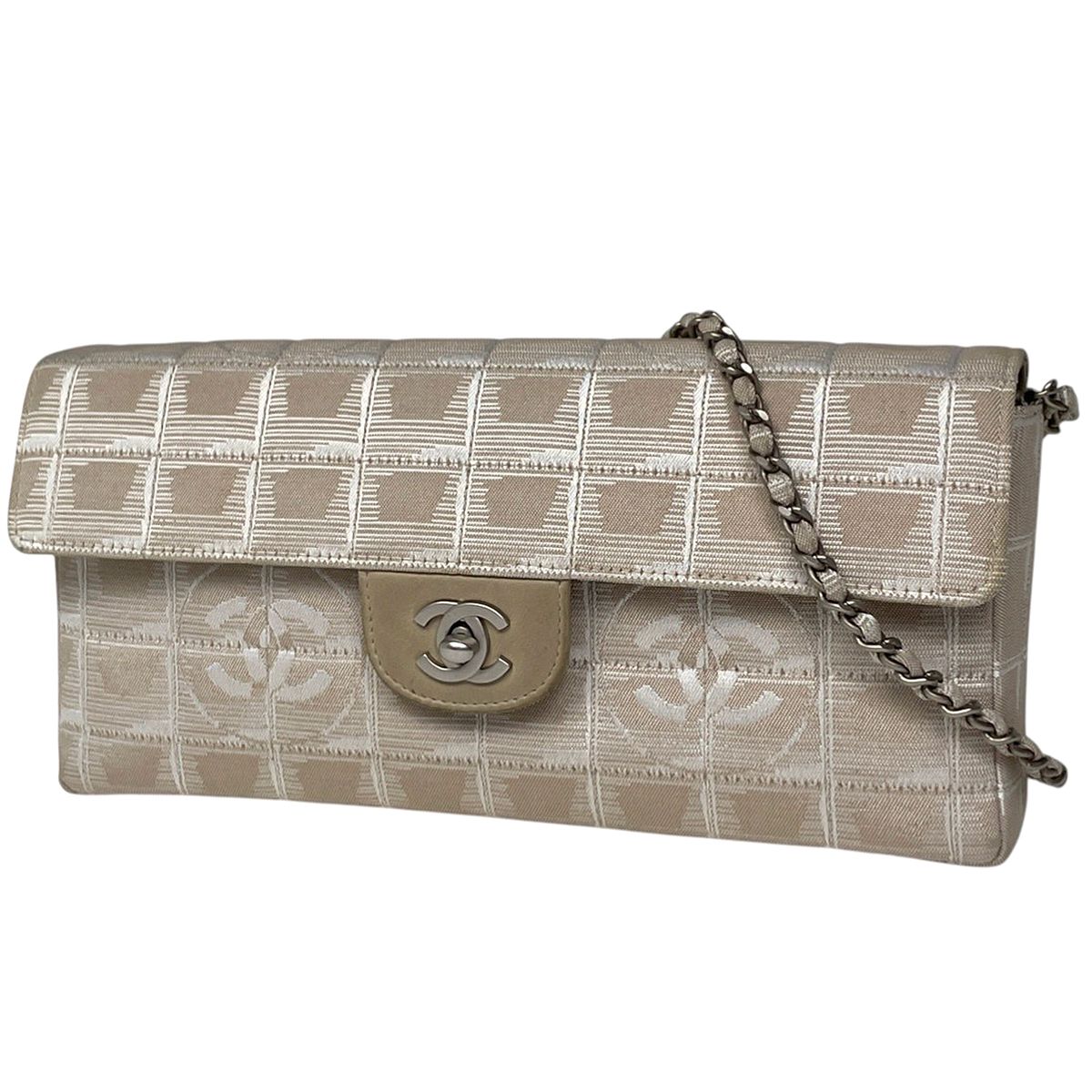 シャネル CHANEL ニュートラベルライン チェーン ショルダーバッグ 