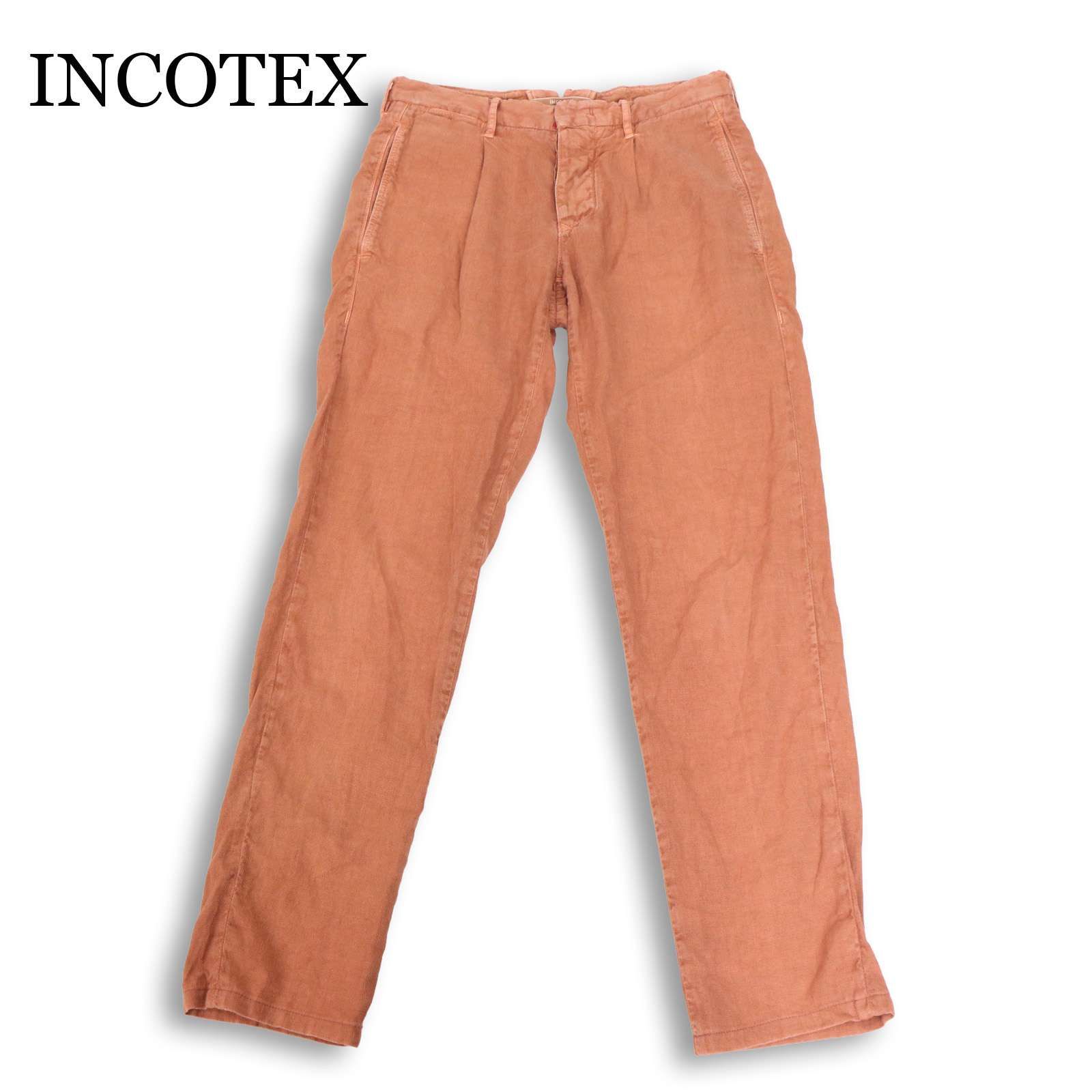 INCOTEX インコテックス 春夏 vintage3☆ ヴィンテージ加工 リネン