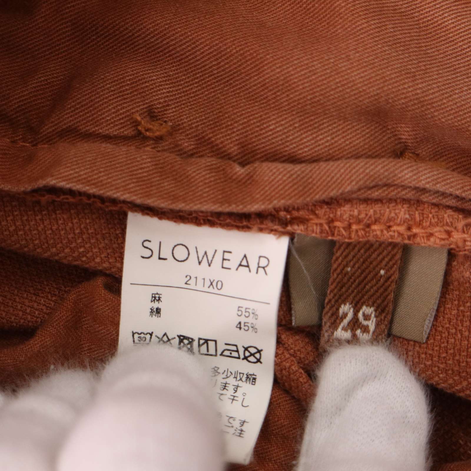 INCOTEX インコテックス 春夏 vintage3☆ ヴィンテージ加工 リネン