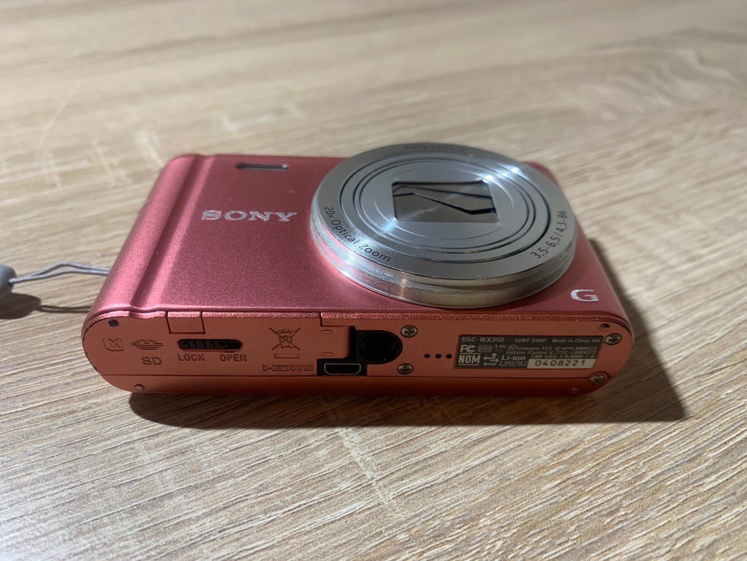 カメラ 8740 Sony ソニー Cyber-shot DSC-WX350 ピンク デジカメ