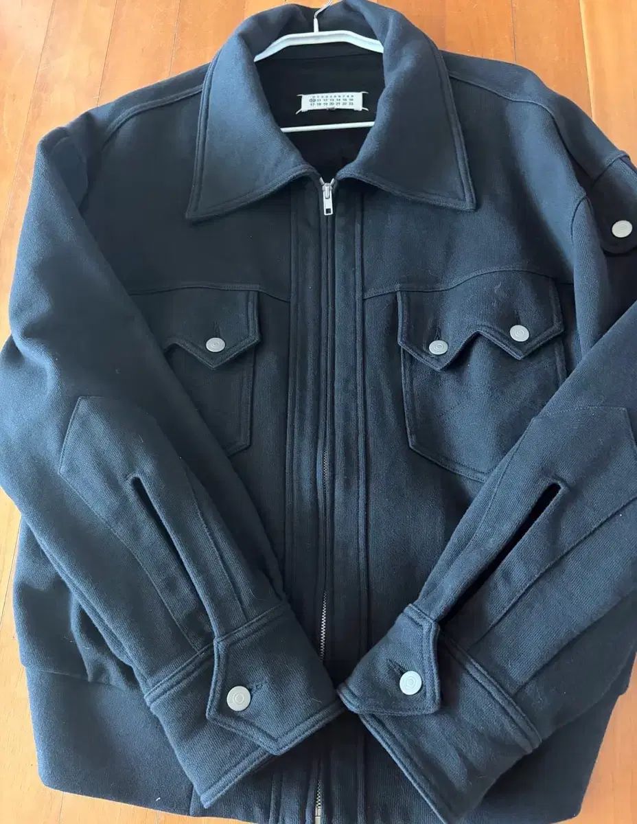 Maison Margiela 17aw レザーノーカラージャケット メゾンマルジェラの