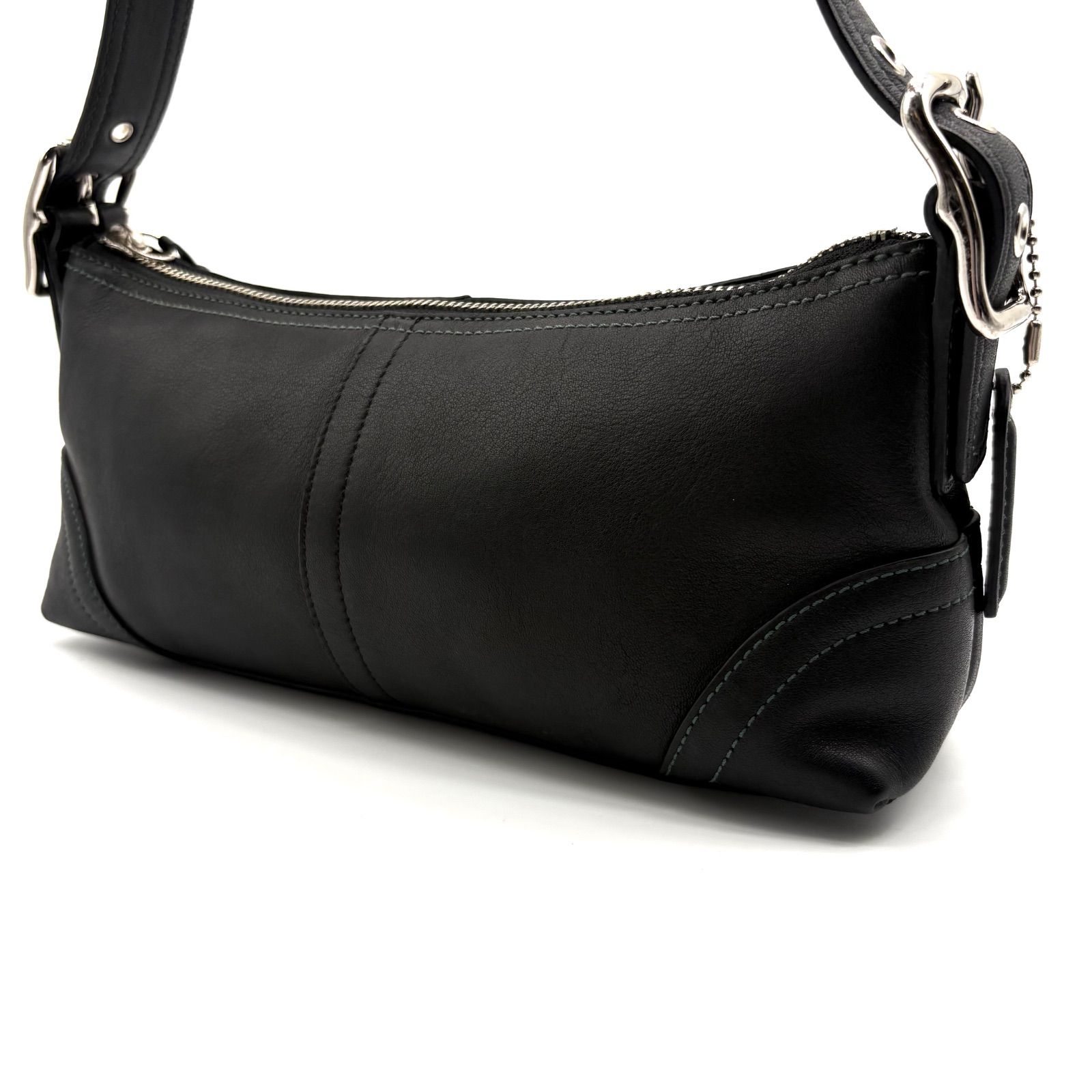 美品✨】COACH y2k soho allleather shoulderbag コーチ ソーホー 
