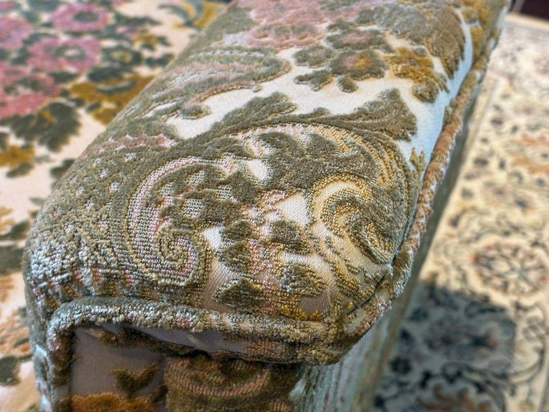 金華山織 3Pソファ ヴィンテージ レトロ ヨーロピアン クラシック In