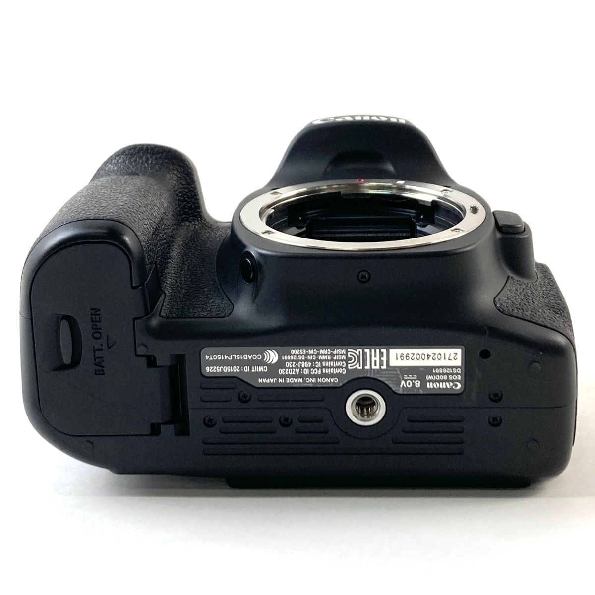 キヤノン Canon EOS 80D ボディ デジタル 一眼レフカメラ 【中古