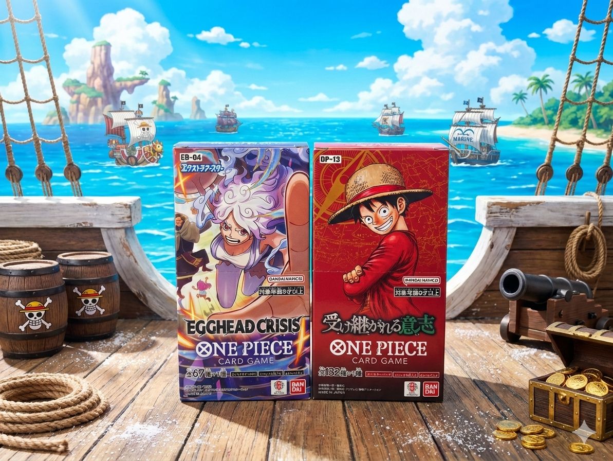✓【新品未開封テープ付き】ONE PIECE ワンピースカード EB-04 エッグ